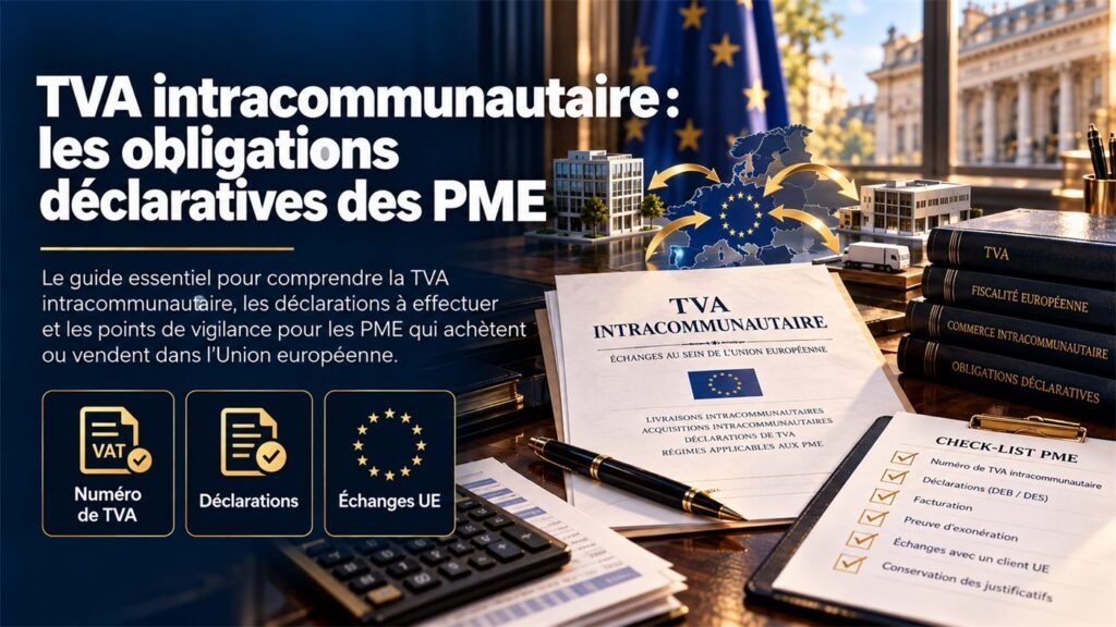 TVA intracommunautaire : les obligations déclaratives des PME